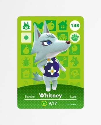 Animal Crossing Amiibo Cards Series 2 - 148 Whitney