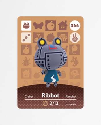 Animal Crossing Amiibo Cards Series 4 - 366 Ribbot