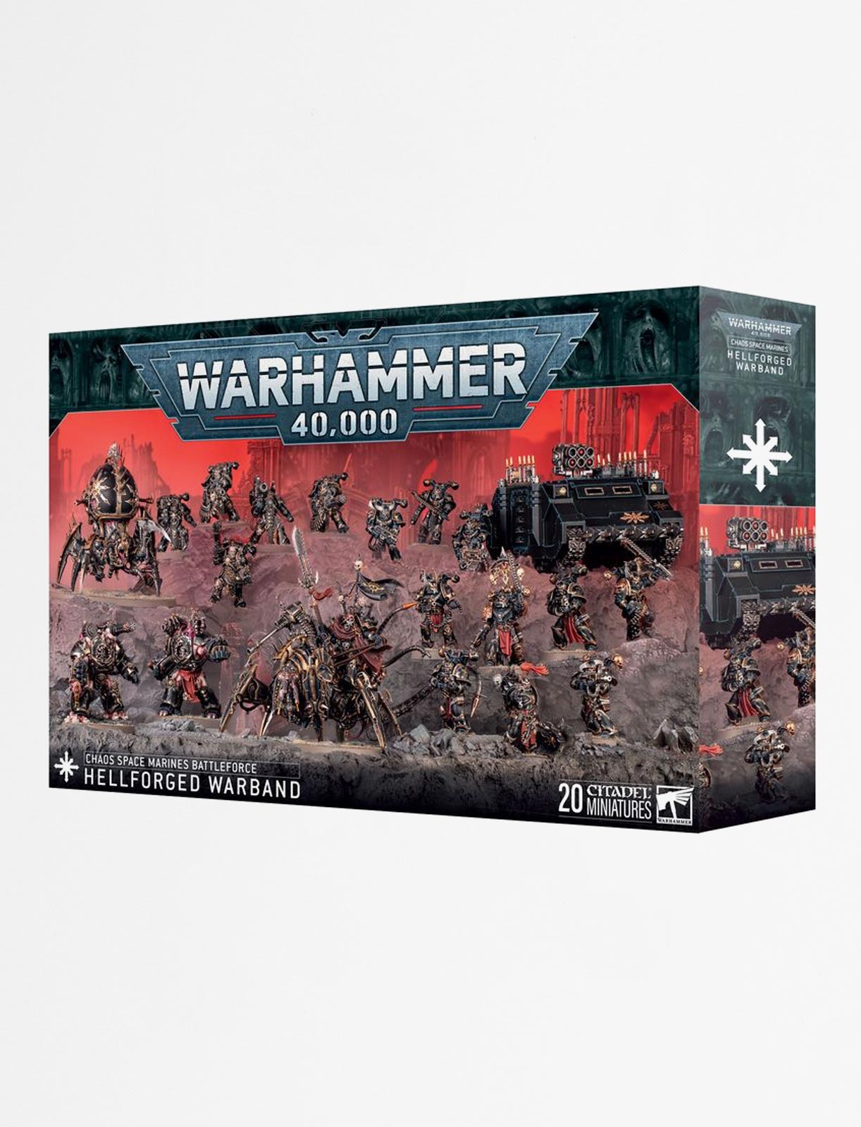 Chaos-Space-Marines-Battleforce--Hellforged-Warband