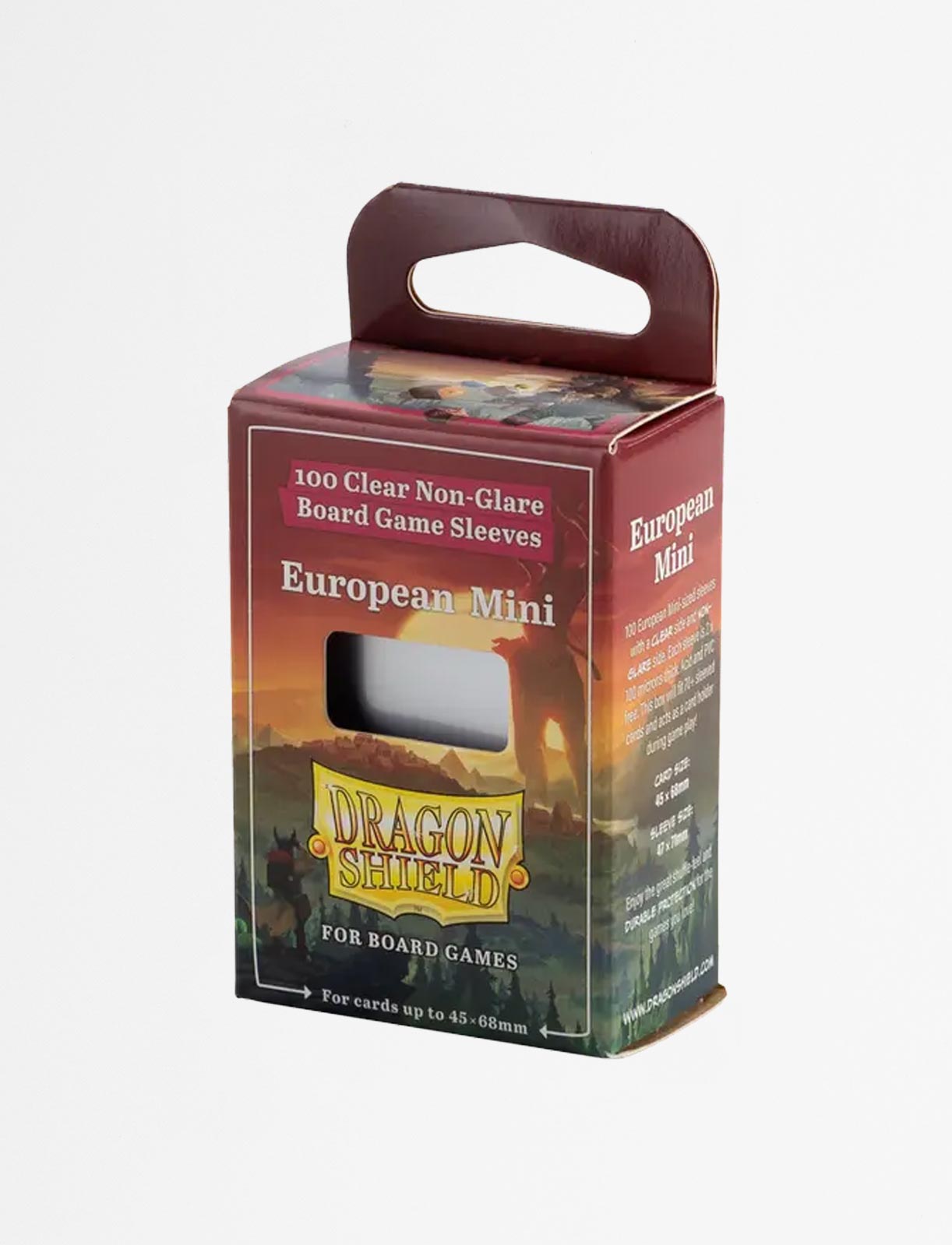 Dragon-Shield-Board-Game-Sleeves---European-Mini-45x68mm-100stk