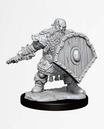 Frameworks Miniature Model Kit Dwarf Fighter Male