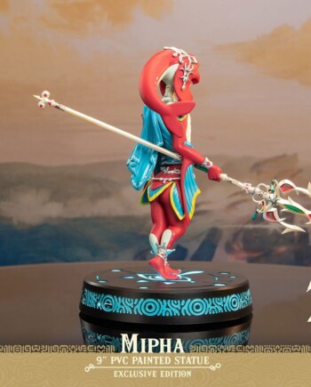 The legend of zelda breath of the wild shops 9” pvc painted statue Mipha