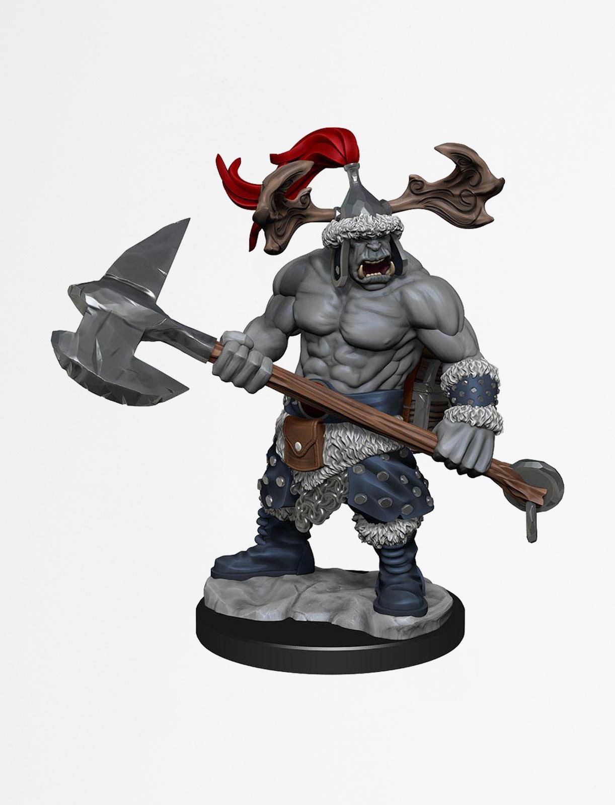 Frameworks Miniature Model Kit Orc Barbarian Male – Poku.no