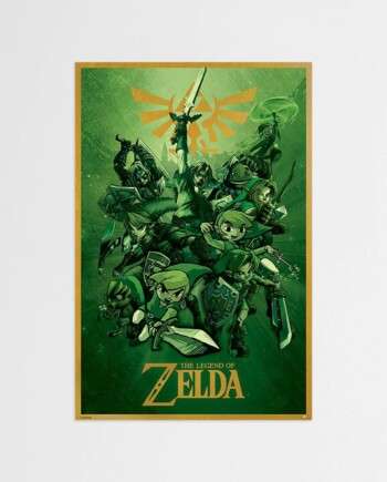 Legend of Zelda Links-Plakat