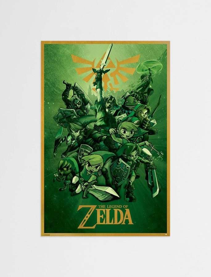 Legend of Zelda Links-Plakat