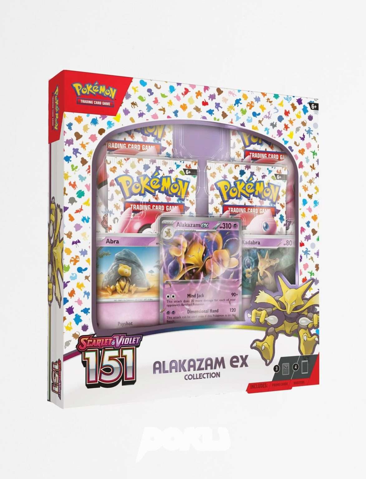 Pokémon TCG: Scarlet & Violet—151 Ex Box—Alakazam Ex – Poku.no