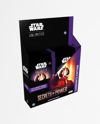 Star Wars Unlimited Secrets of Power Carbonite Booster Display