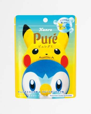 Kanro Puré Gummy Pokémon Tro-Pika Fruit Pon-Chama 52g (BF.30.6.22)