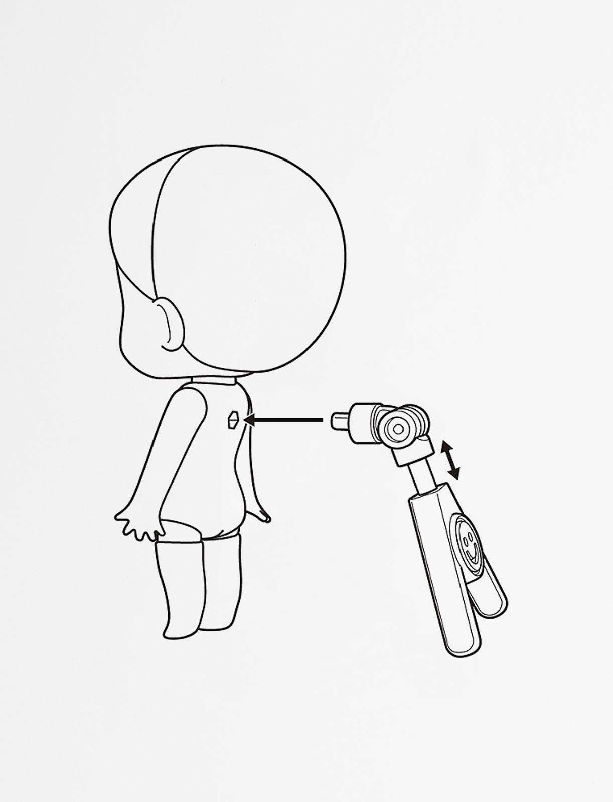 The Easel Stand for Figures & Models 3Pack Nendoroid Poku.no