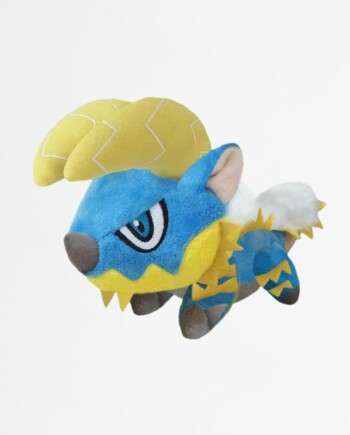 Monster Hunter Rise Zinogre Chibi Plush